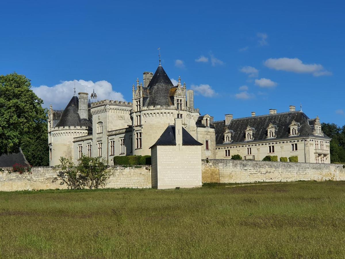 Le Gite Du Puits Aubert Breze エクステリア 写真